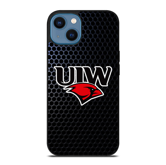 INCARNATE WORD CARDINALS METAL LOGO iPhone 14 Case Cover