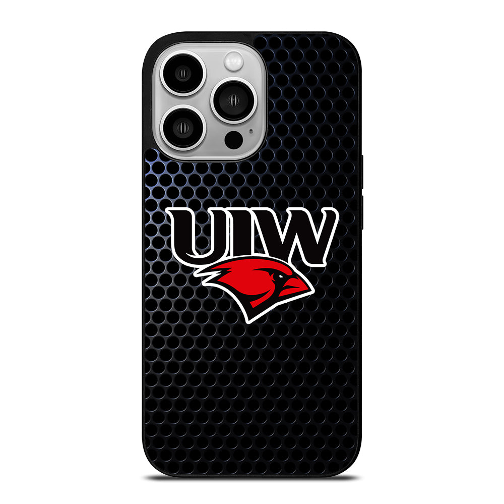 INCARNATE WORD CARDINALS METAL LOGO iPhone 14 Pro Case Cover