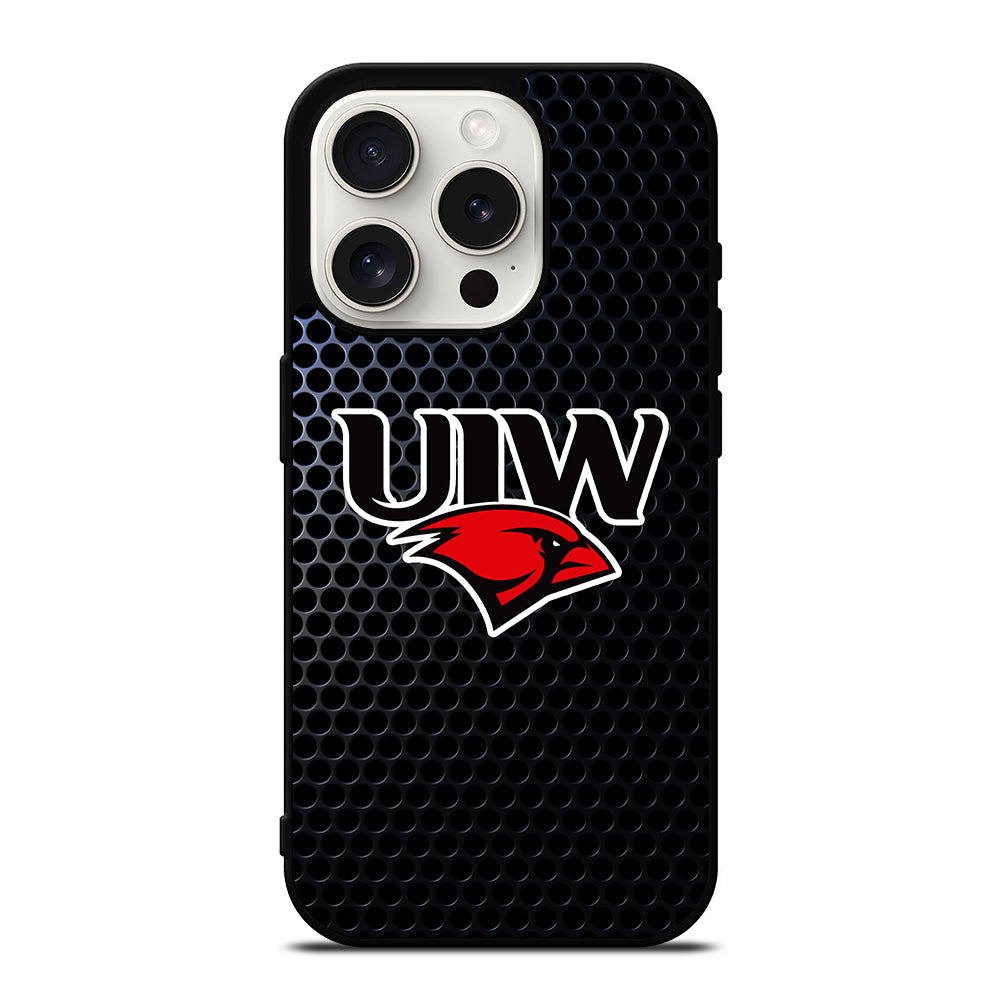 INCARNATE WORD CARDINALS METAL LOGO iPhone 15 Pro Case Cover