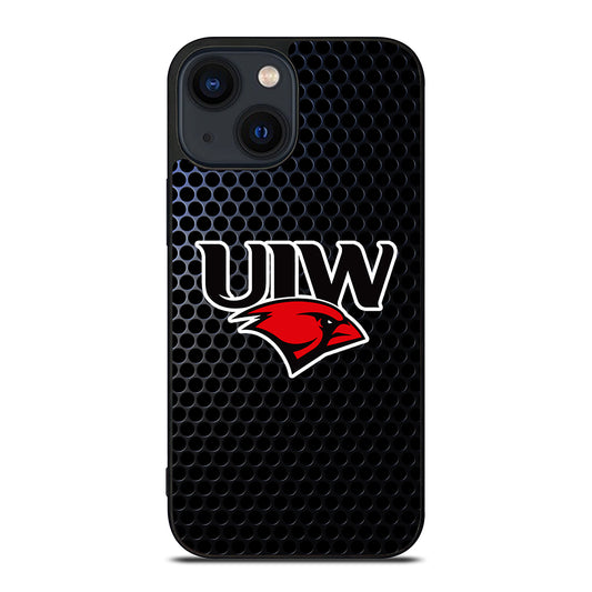 INCARNATE WORD CARDINALS METAL LOGO iPhone 14 Plus Case Cover