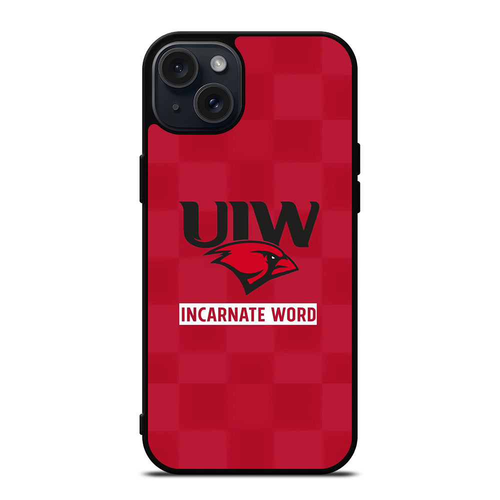 INCARNATE WORD CARDINALS NFL ICON iPhone 15 Plus Case Cover