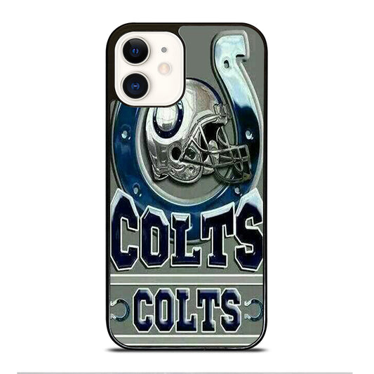 INDIANAPOLIS COLTS LOGO 3 iPhone 12 Case Cover