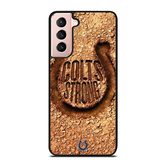 INDIANAPOLIS COLTS STRONG Samsung Galaxy S21 Case Cover