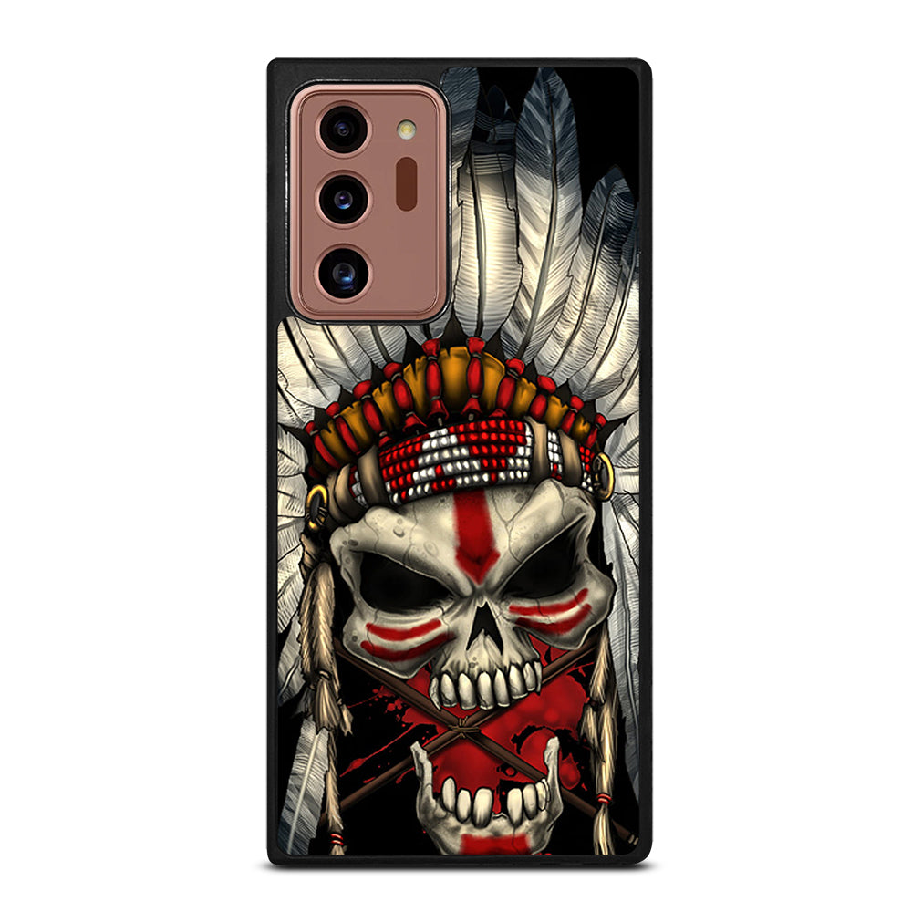 INDIAN FEATHER SKULL ART 1 Samsung Galaxy Note 20 Ultra Case Cover