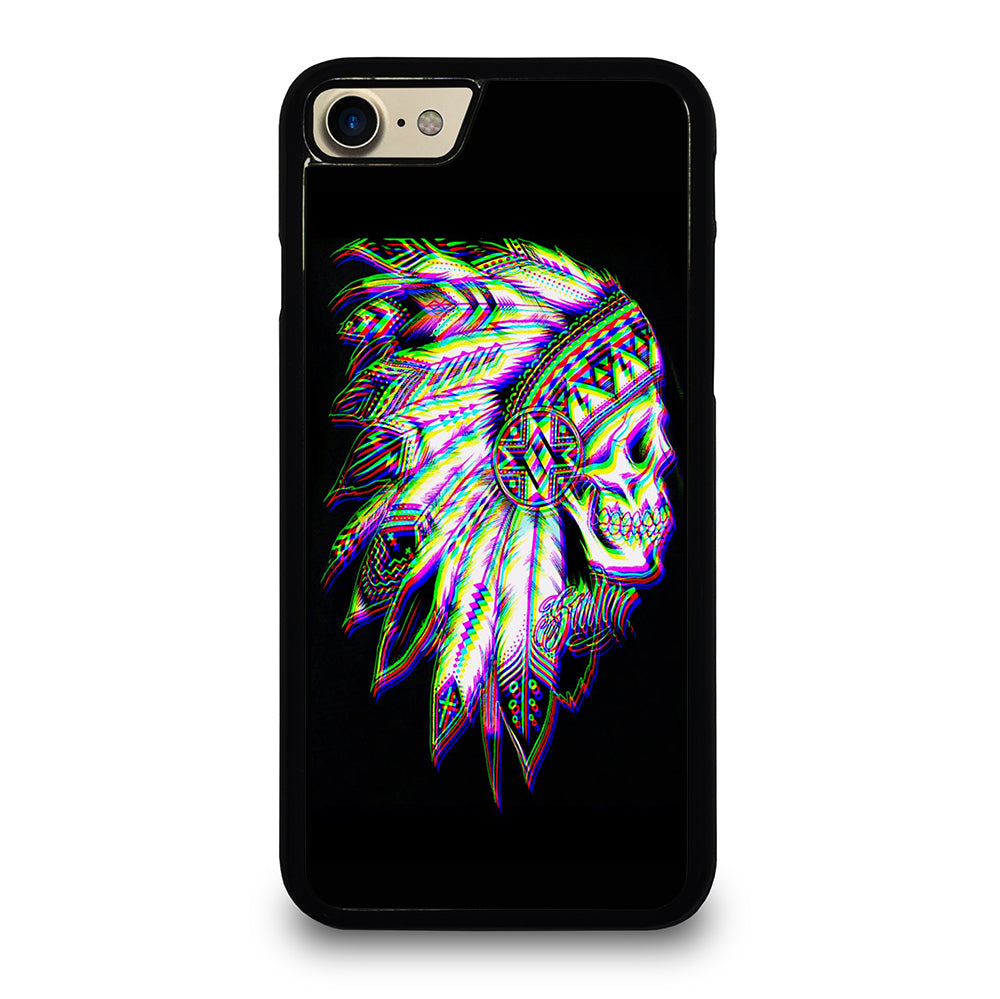 INDIAN FEATHER SKULL LOGO iPhone 7 / 8 Case Cover