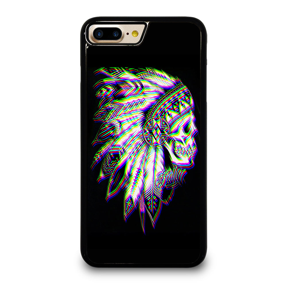 INDIAN FEATHER SKULL LOGO iPhone 7 / 8 Plus Case Cover