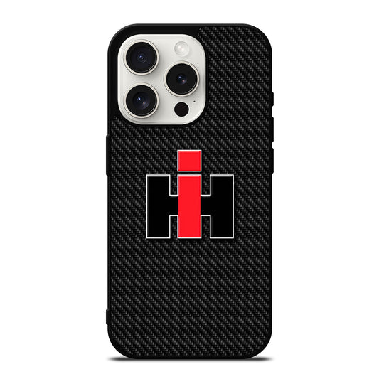 INTERNATIONAL HARVESTER CARBON LOGO iPhone 15 Pro Case Cover