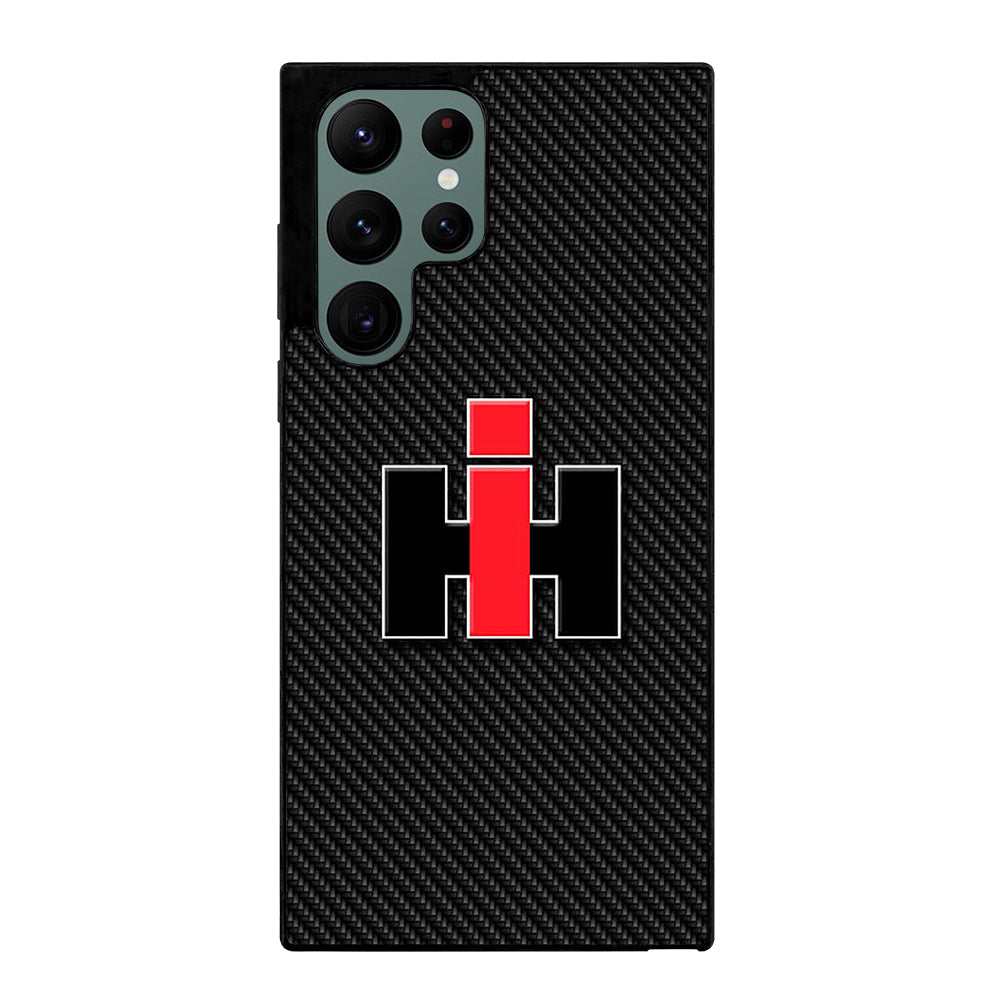 INTERNATIONAL HARVESTER CARBON LOGO Samsung Galaxy S22 Ultra Case Cover
