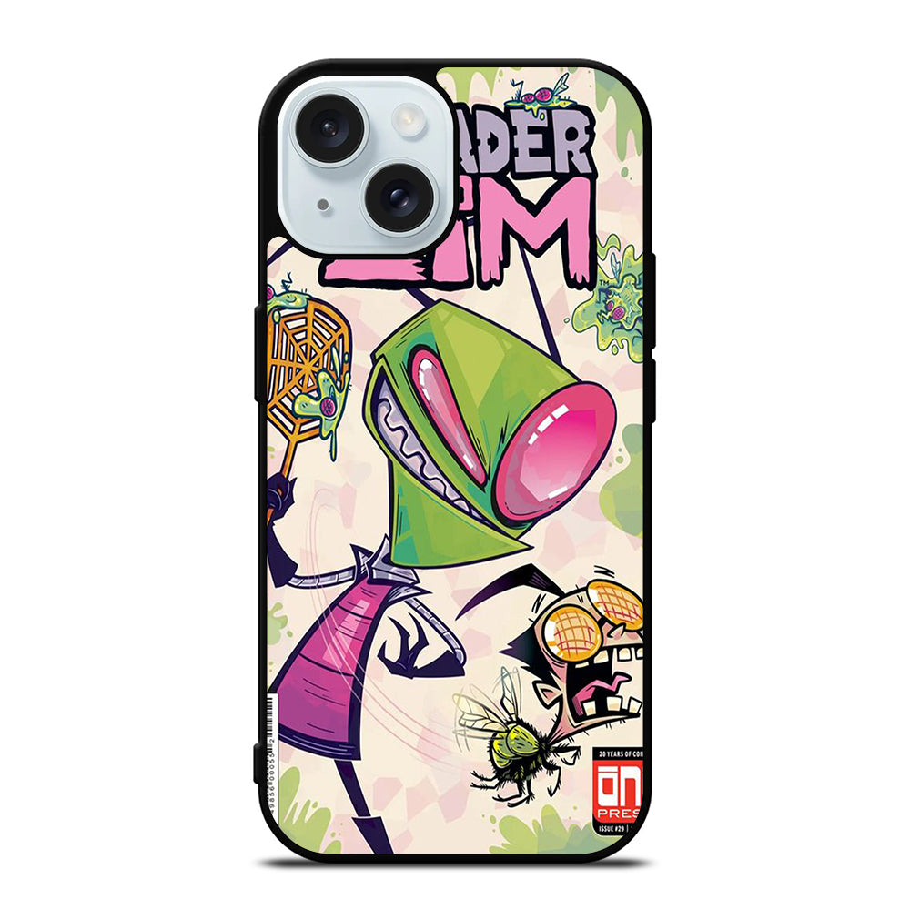 INVADER ZIM ALIEN CARTOONM 5 iPhone 15 Case Cover