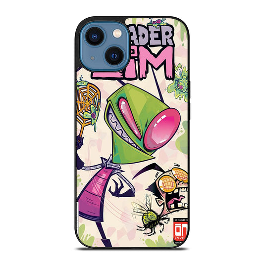 INVADER ZIM ALIEN CARTOONM 5 iPhone 14 Case Cover