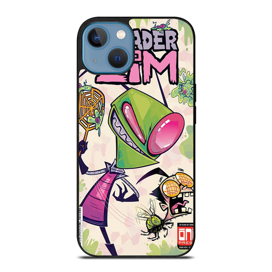 INVADER ZIM ALIEN CARTOONM 5 iPhone 13 Case Cover