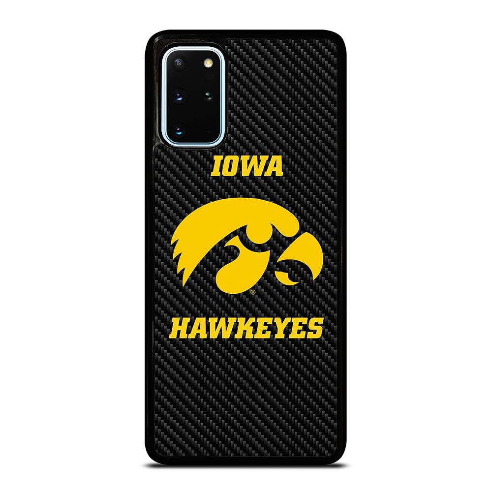 IOWA HAWKEYES CARBON LOGO Samsung Galaxy S20 Plus Case Cover