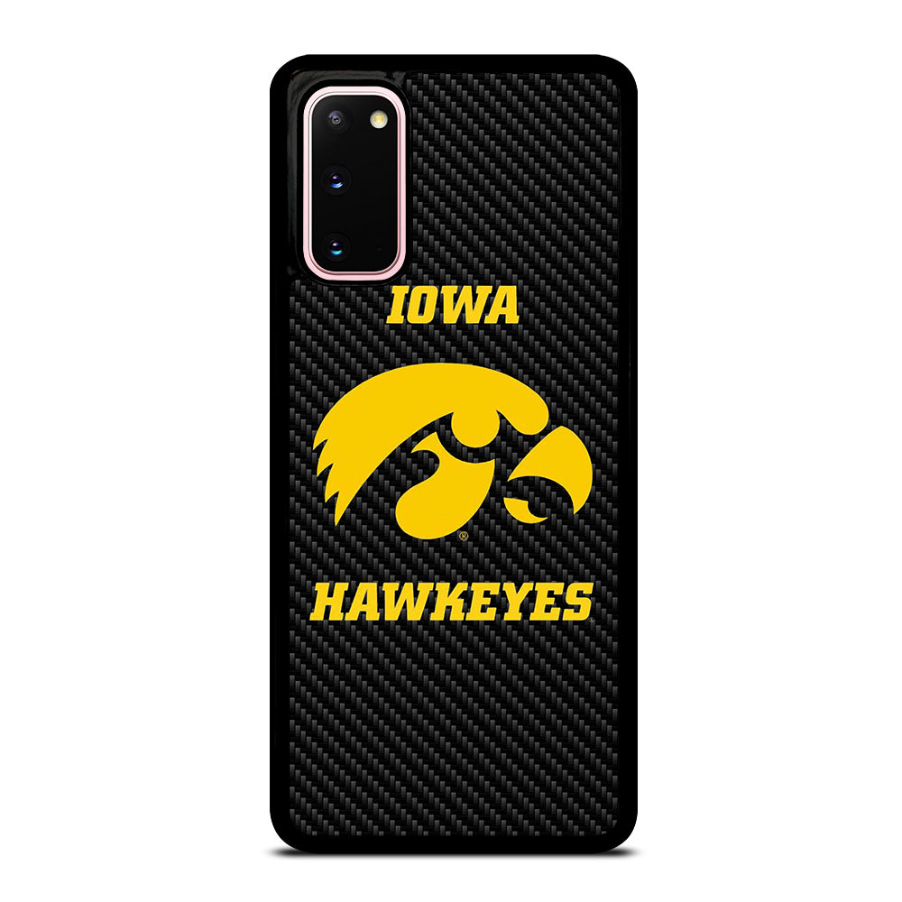 IOWA HAWKEYES CARBON LOGO Samsung Galaxy S20 Case Cover