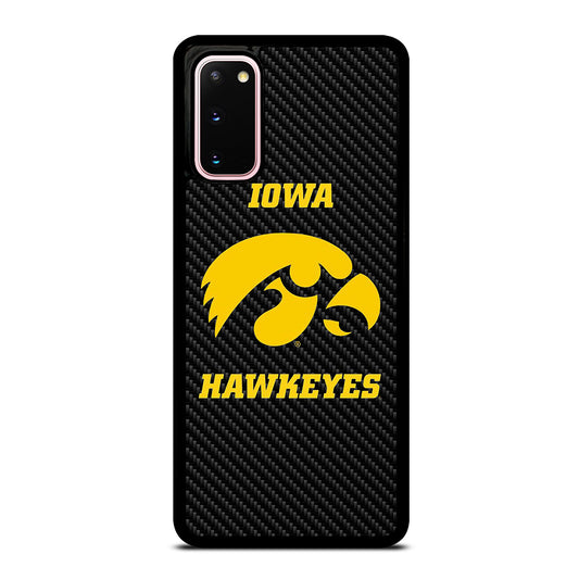 IOWA HAWKEYES CARBON LOGO Samsung Galaxy S20 Case Cover