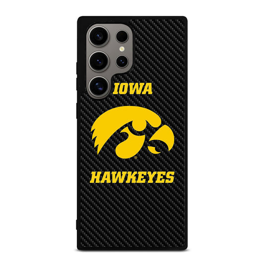 IOWA HAWKEYES CARBON LOGO Samsung Galaxy S24 Ultra Case Cover