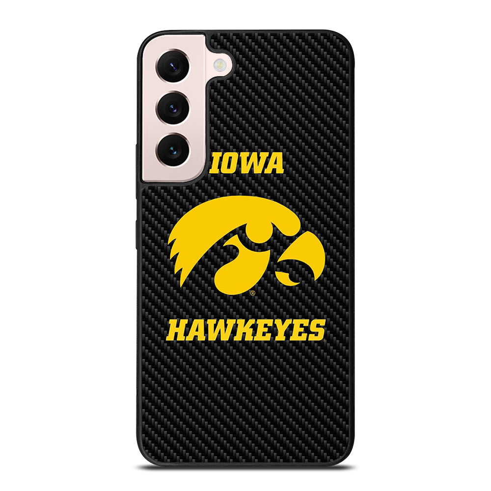 IOWA HAWKEYES CARBON LOGO Samsung Galaxy S22 Plus Case Cover