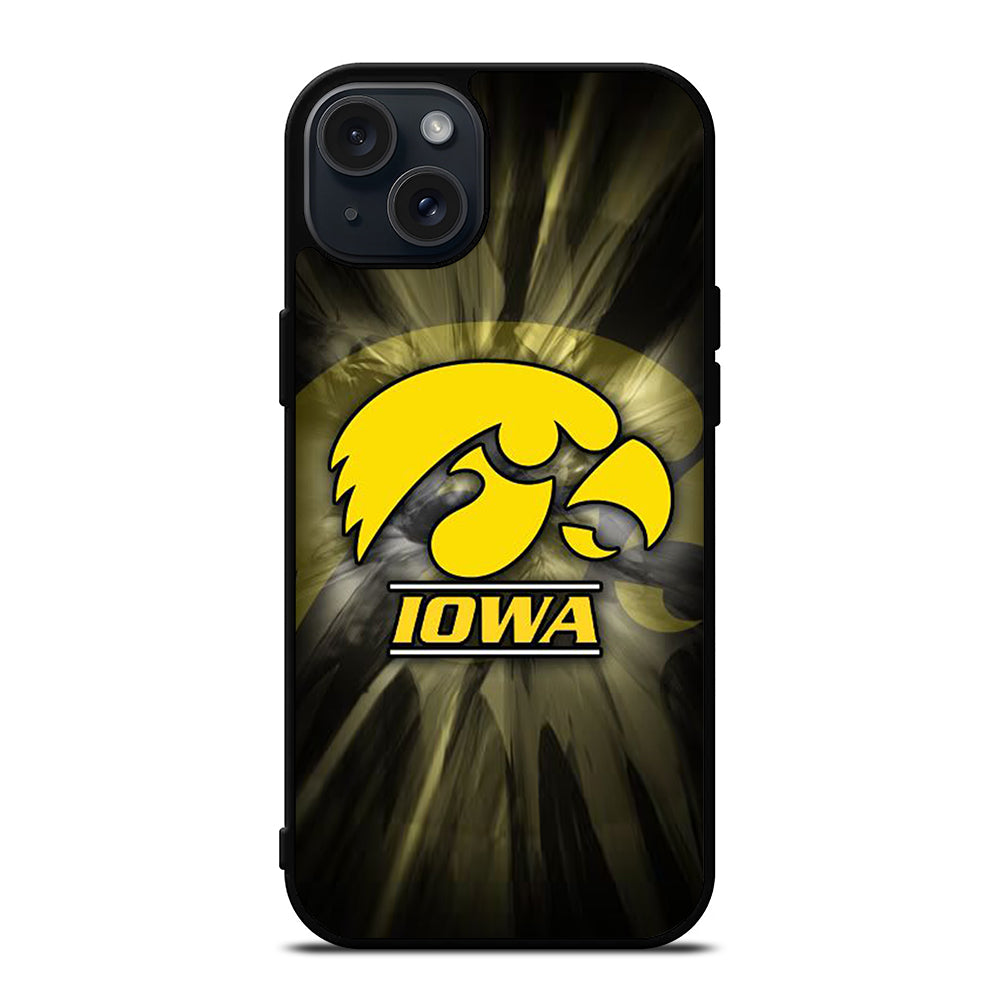 IOWA HAWKEYES SYMBOL iPhone 15 Plus Case Cover