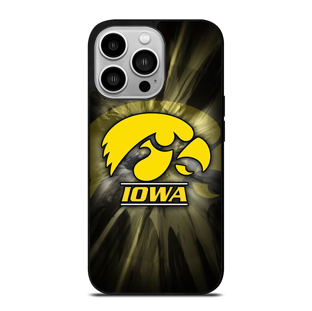 IOWA HAWKEYES SYMBOL iPhone 14 Pro Case Cover