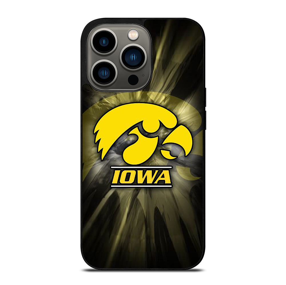 IOWA HAWKEYES SYMBOL iPhone 13 Pro Case Cover