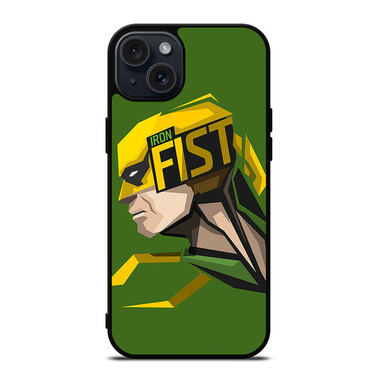 IRON FIST MARVEL CLIPART iPhone 15 Plus Case Cover