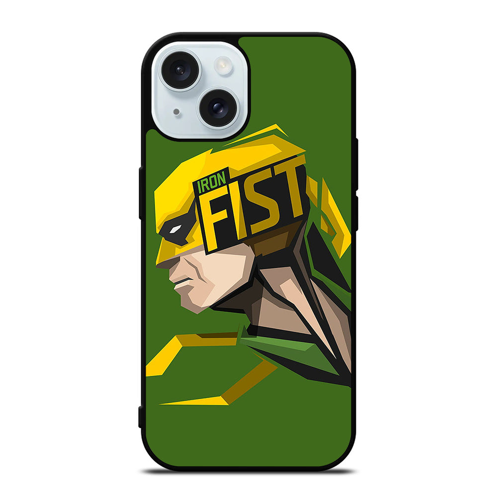 IRON FIST MARVEL CLIPART iPhone 15 Case Cover