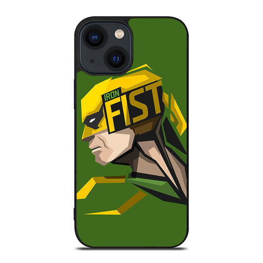 IRON FIST MARVEL CLIPART iPhone 14 Plus Case Cover