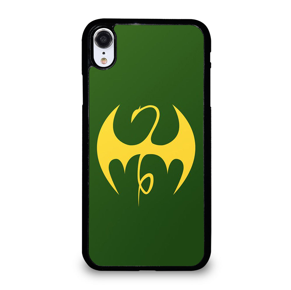 IRON FIST MARVEL LOGO iPhone XR Case Cover