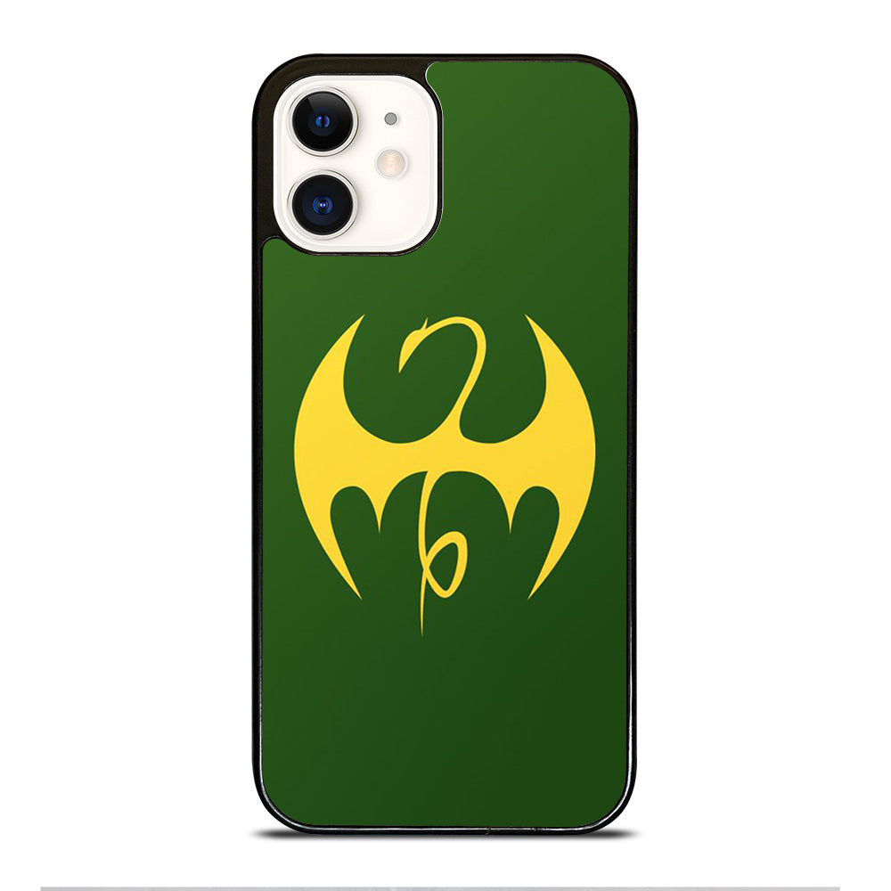 IRON FIST MARVEL LOGO iPhone 12 Case Cover