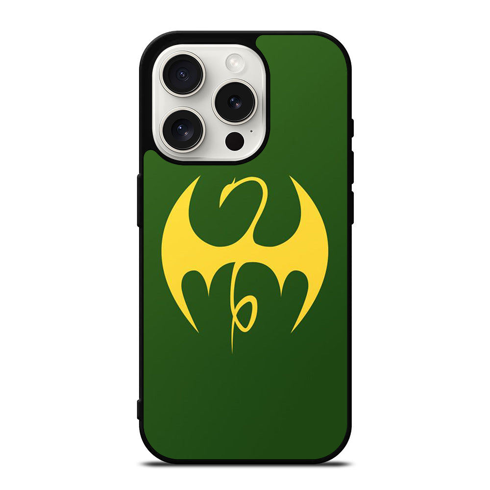 IRON FIST MARVEL LOGO iPhone 15 Pro Case Cover