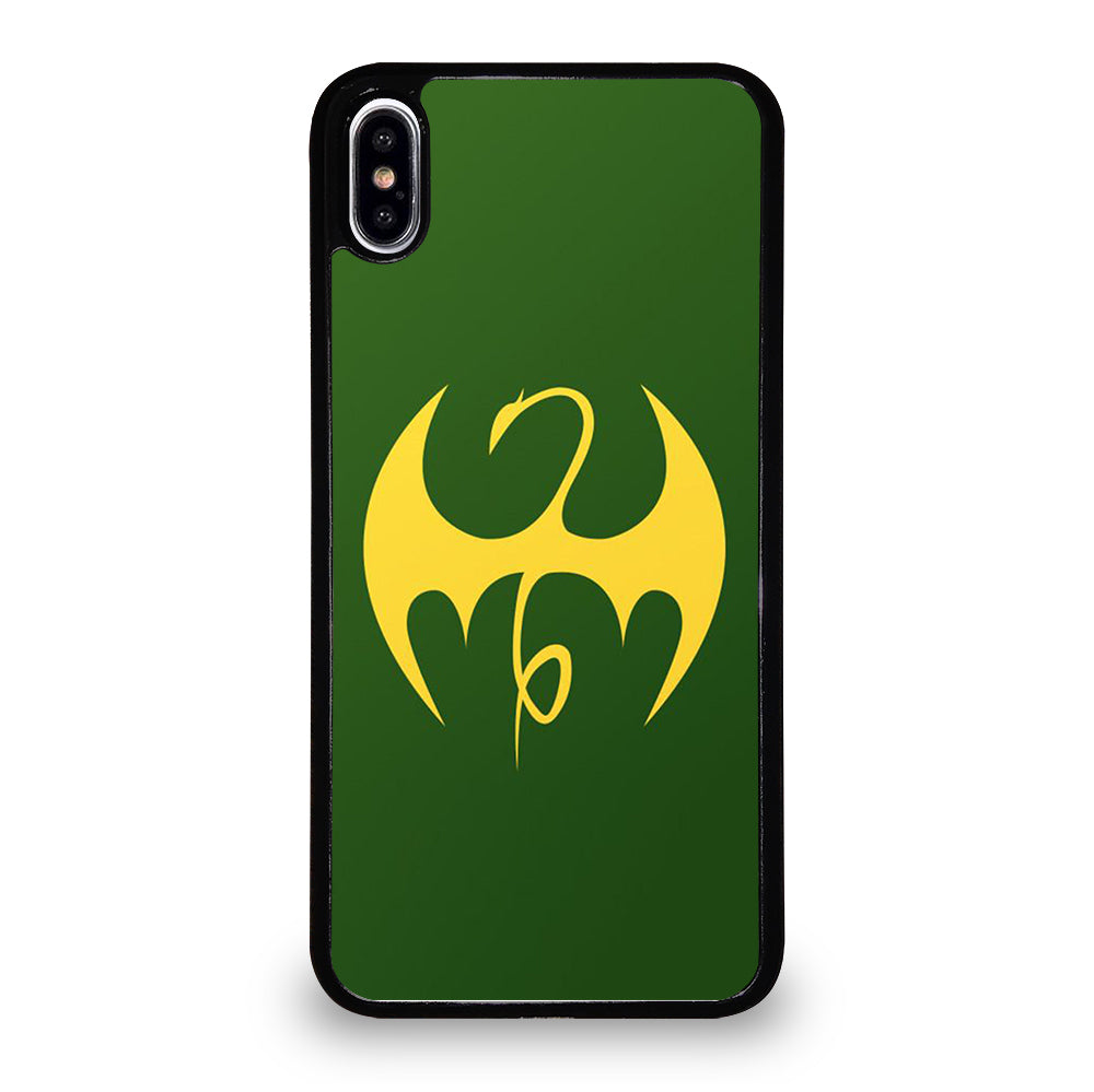 IRON FIST MARVEL LOGO iPhone XS Max Case Cover