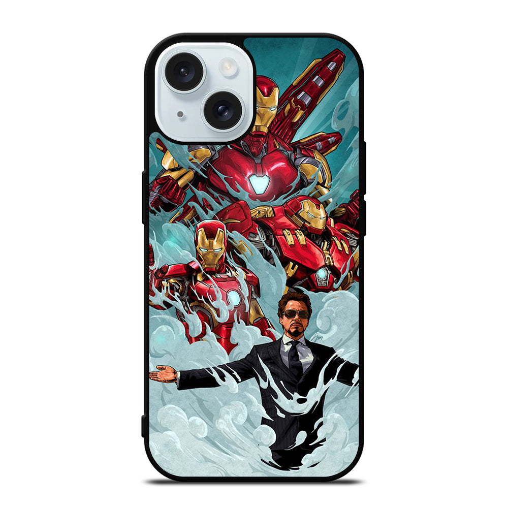 IRON MAN CARTOON 2 iPhone 15 Case Cover