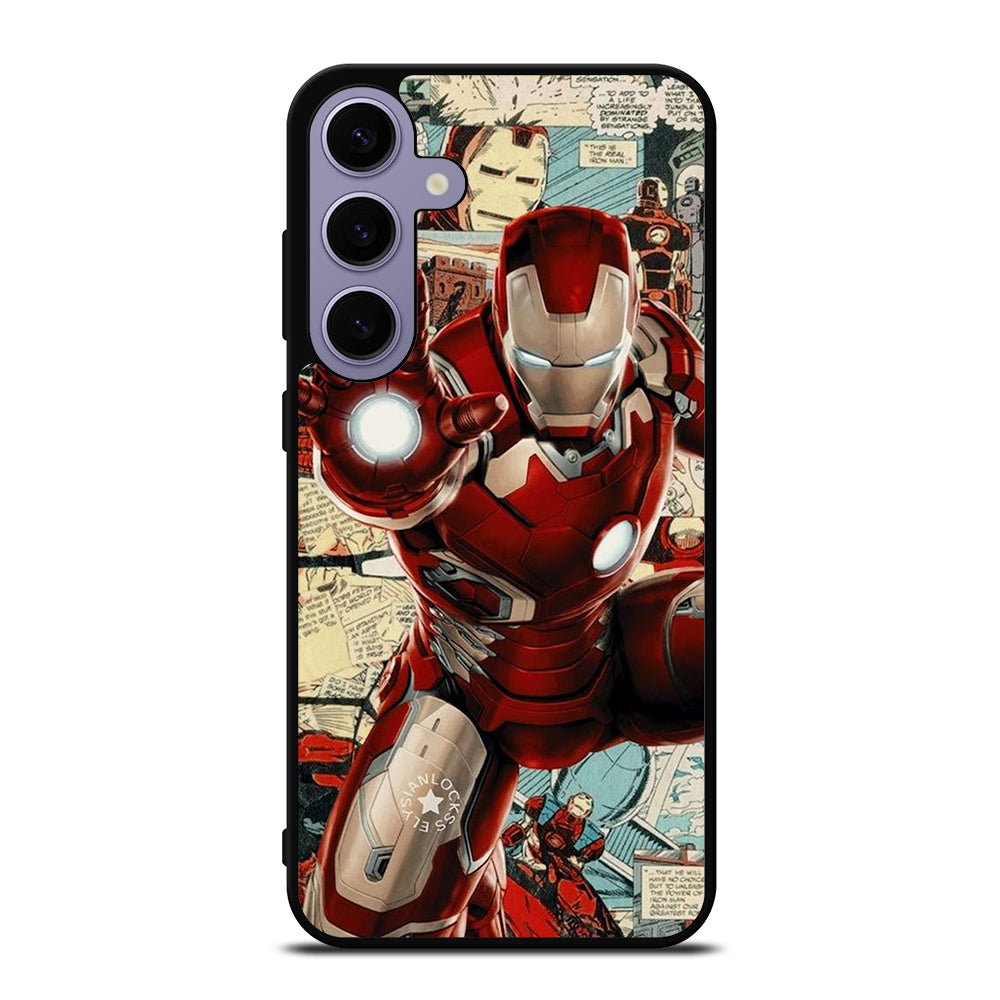 IRON MAN COMIC MARVEL Samsung Galaxy S24 Plus Case Cover