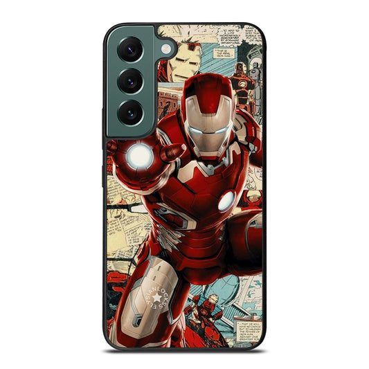 IRON MAN COMIC MARVEL Samsung Galaxy S22 Case Cover
