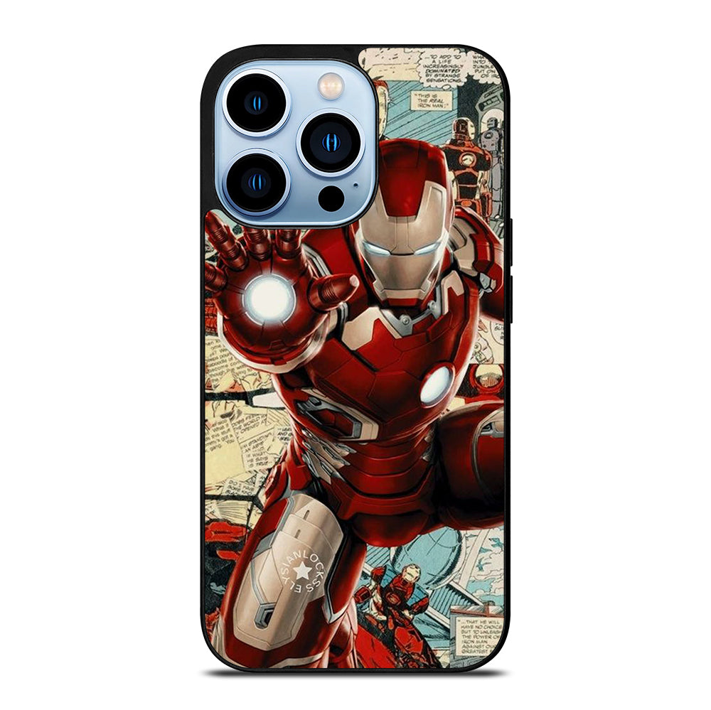 IRON MAN COMIC MARVEL iPhone 13 Pro Max Case Cover