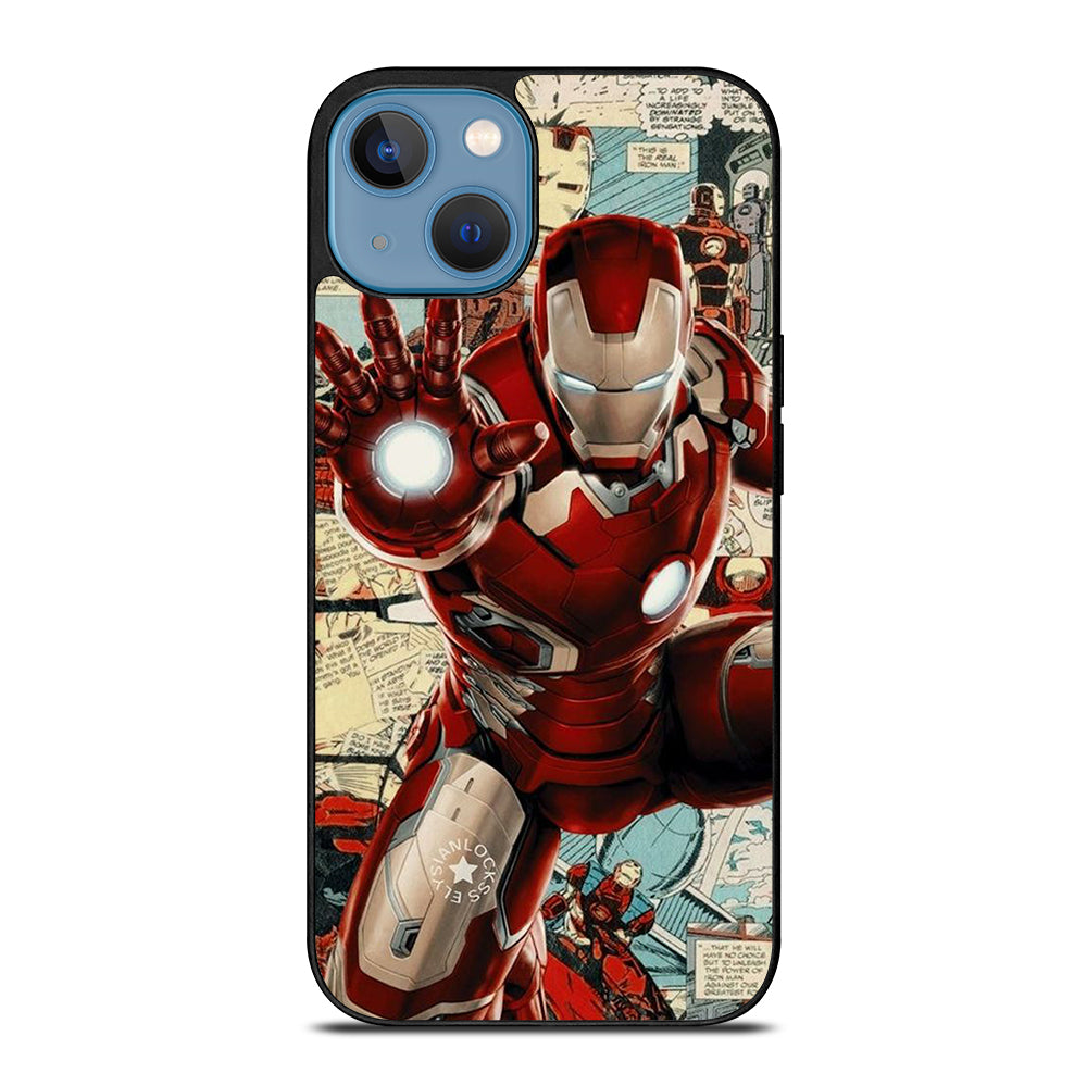 IRON MAN COMIC MARVEL iPhone 13 Case Cover