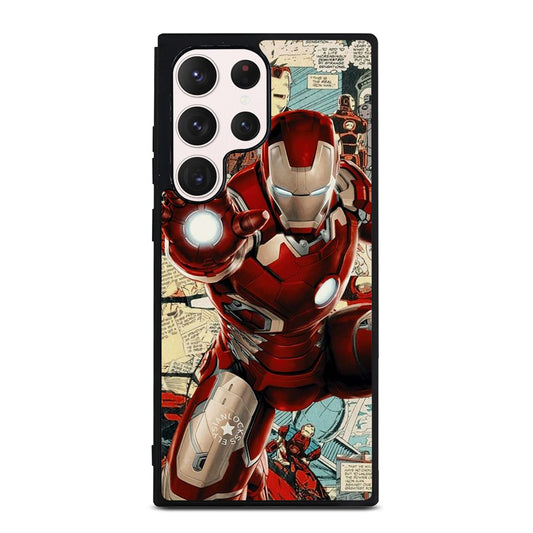IRON MAN COMIC MARVEL Samsung Galaxy S23 Ultra Case Cover