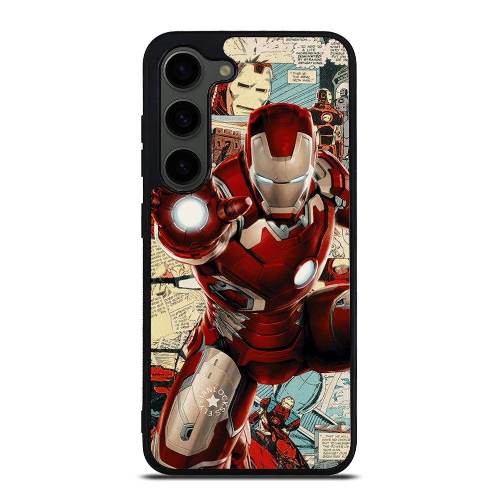 IRON MAN COMIC MARVEL Samsung Galaxy S23 Plus Case Cover