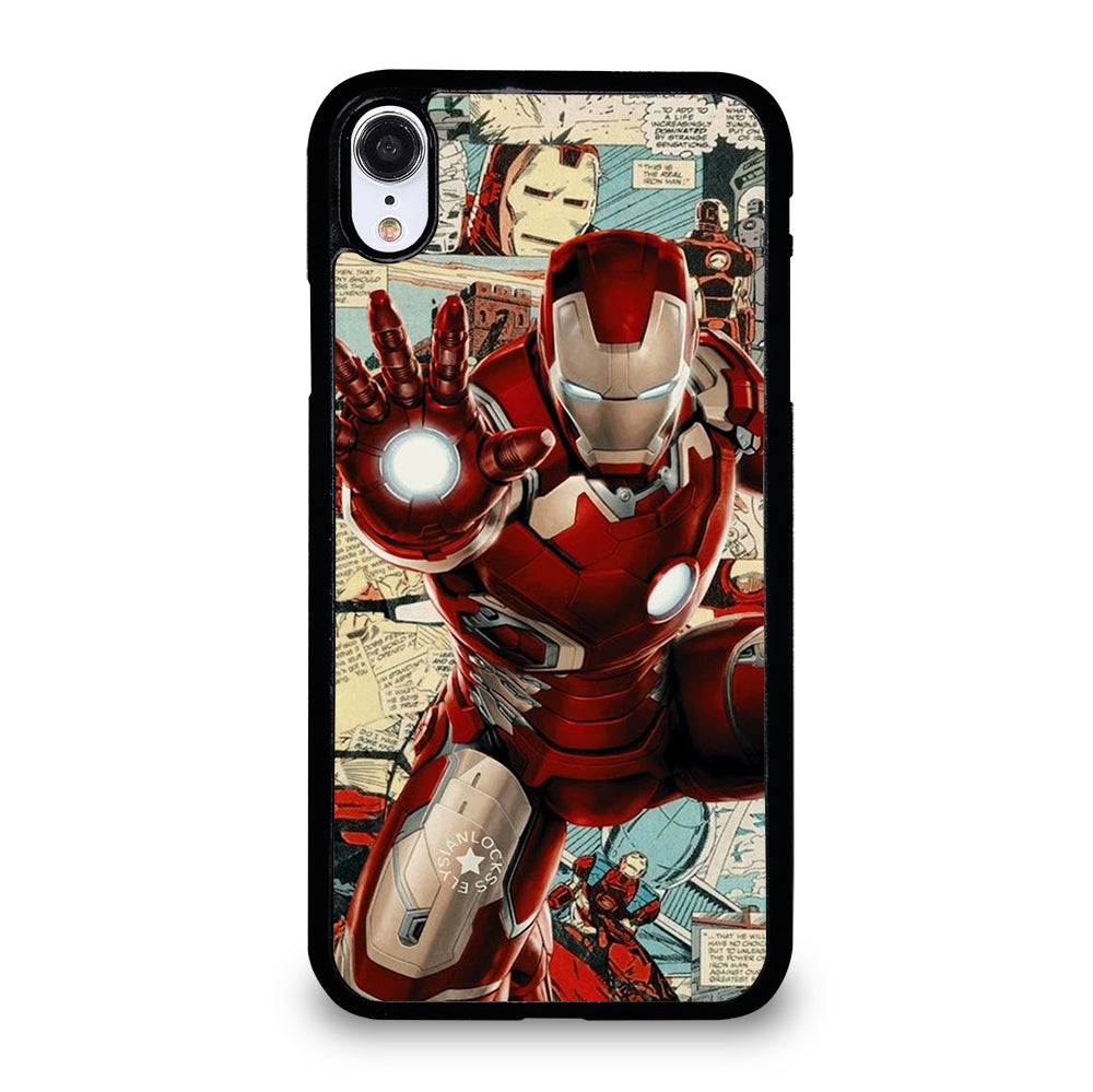 IRON MAN COMIC MARVEL iPhone XR Case Cover