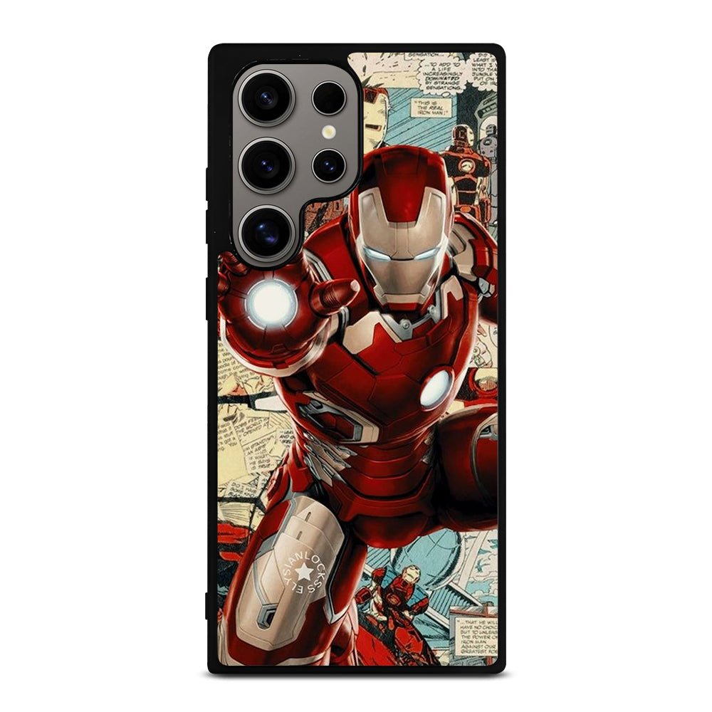 IRON MAN COMIC MARVEL Samsung Galaxy S24 Ultra Case Cover