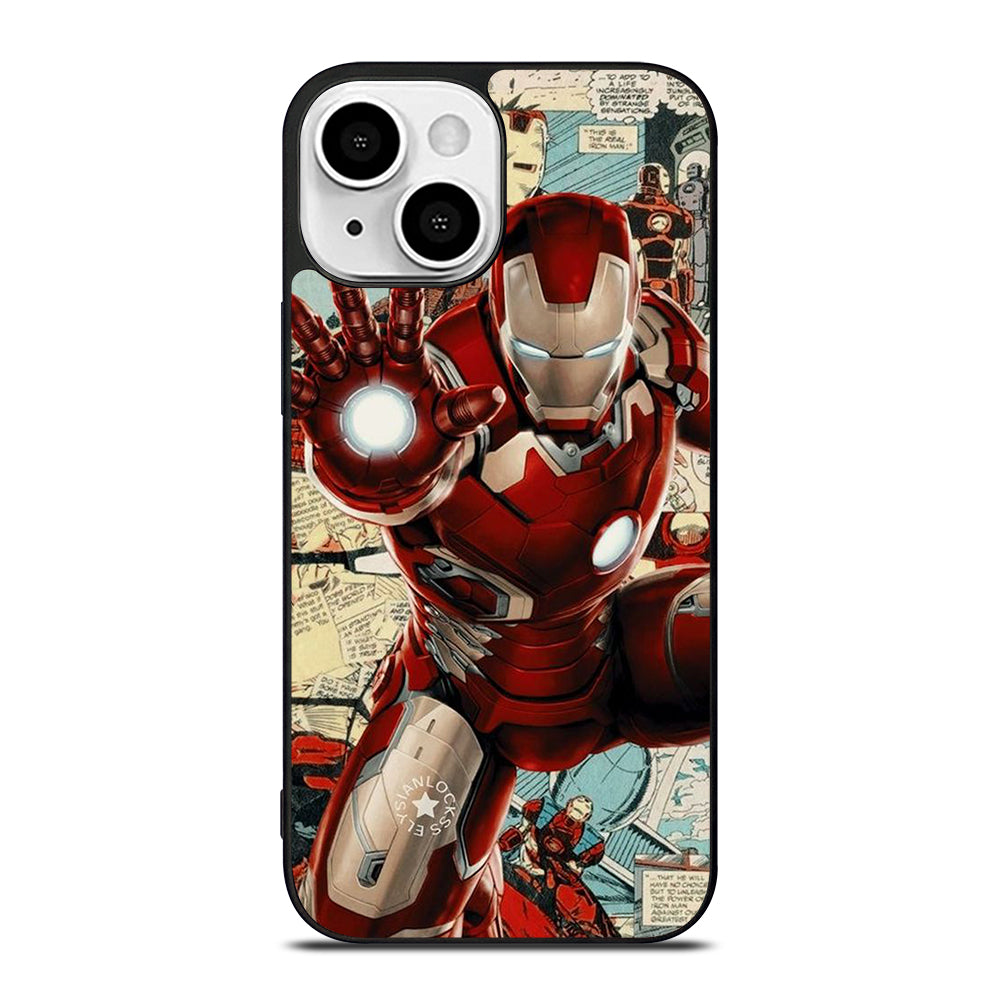 IRON MAN COMIC MARVEL iPhone 13 Mini Case Cover
