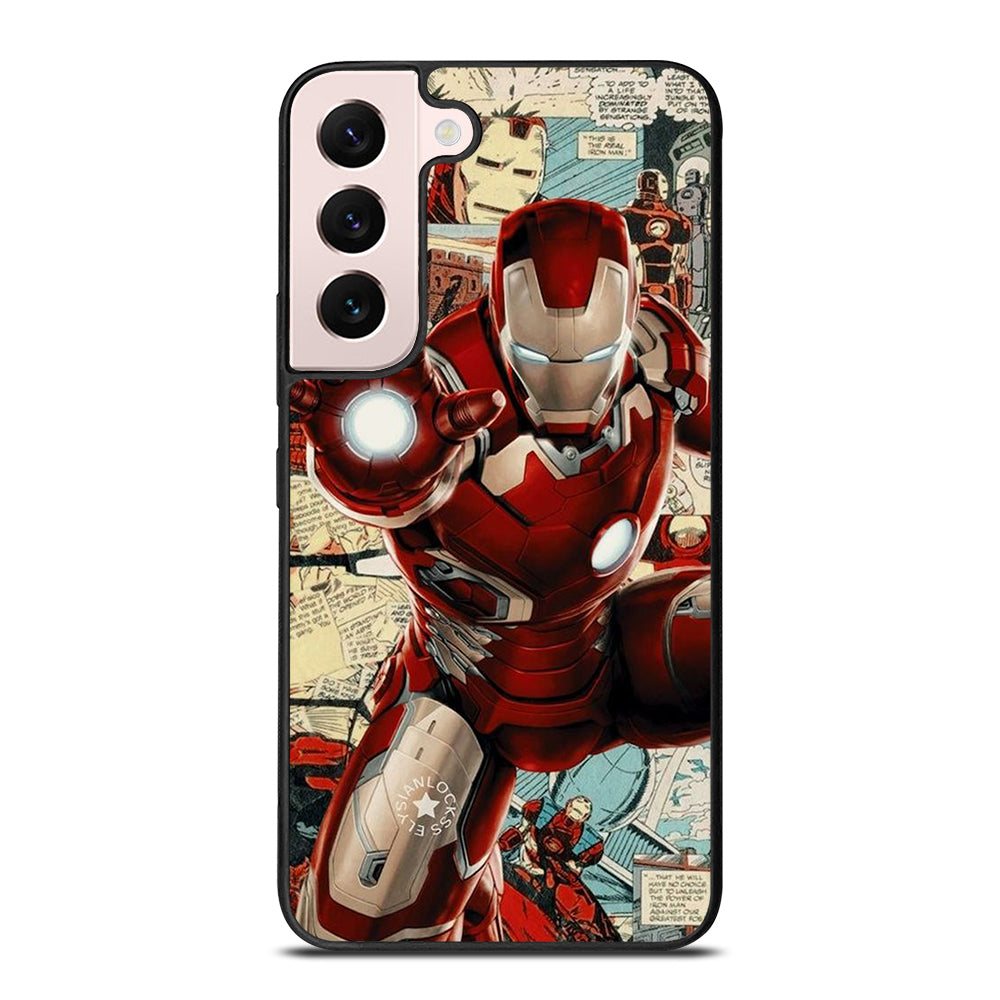 IRON MAN COMIC MARVEL Samsung Galaxy S22 Plus Case Cover