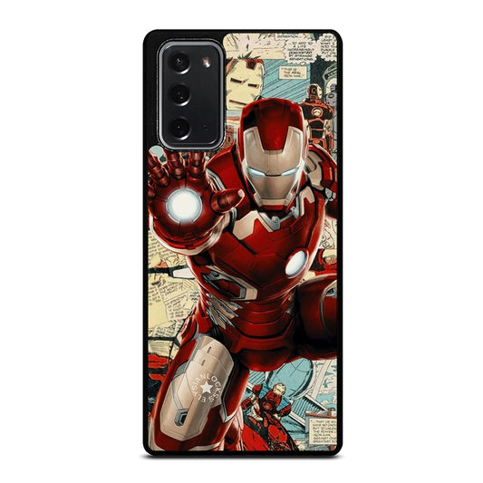 IRON MAN COMIC MARVEL Samsung Galaxy Note 20 Case Cover