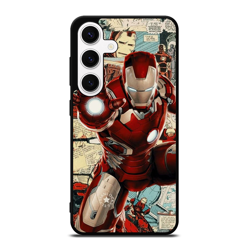 IRON MAN COMIC MARVEL Samsung Galaxy S24 Case Cover