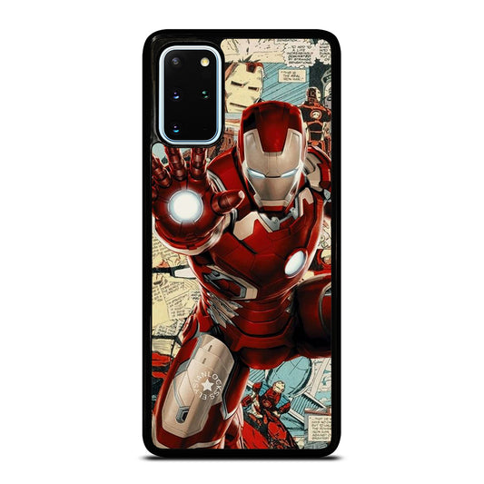 IRON MAN COMIC MARVEL Samsung Galaxy S20 Plus Case Cover