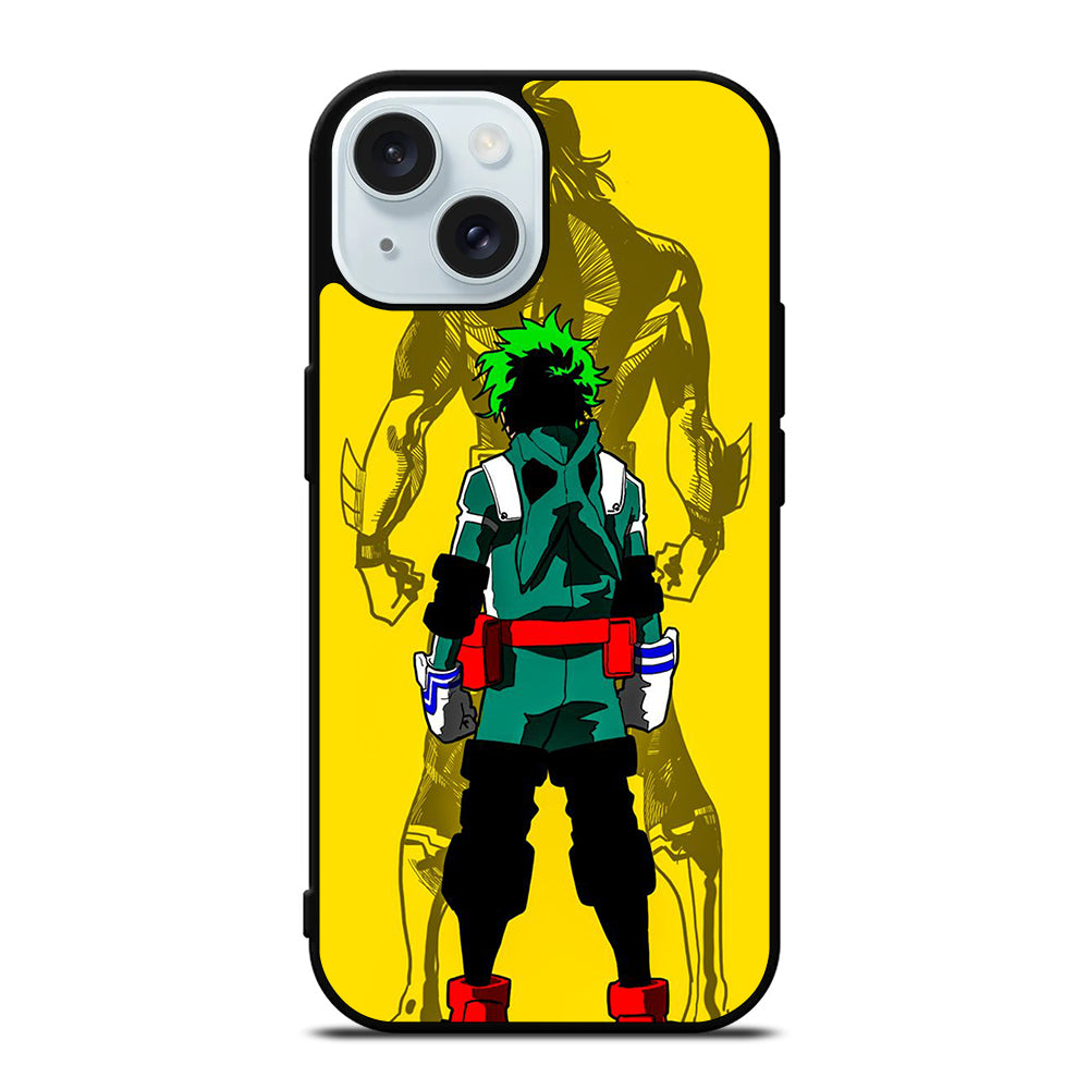 IZUKU MIDORIYA MY HERO ACADEMIA ANIME SERIES iPhone 15 Case Cover