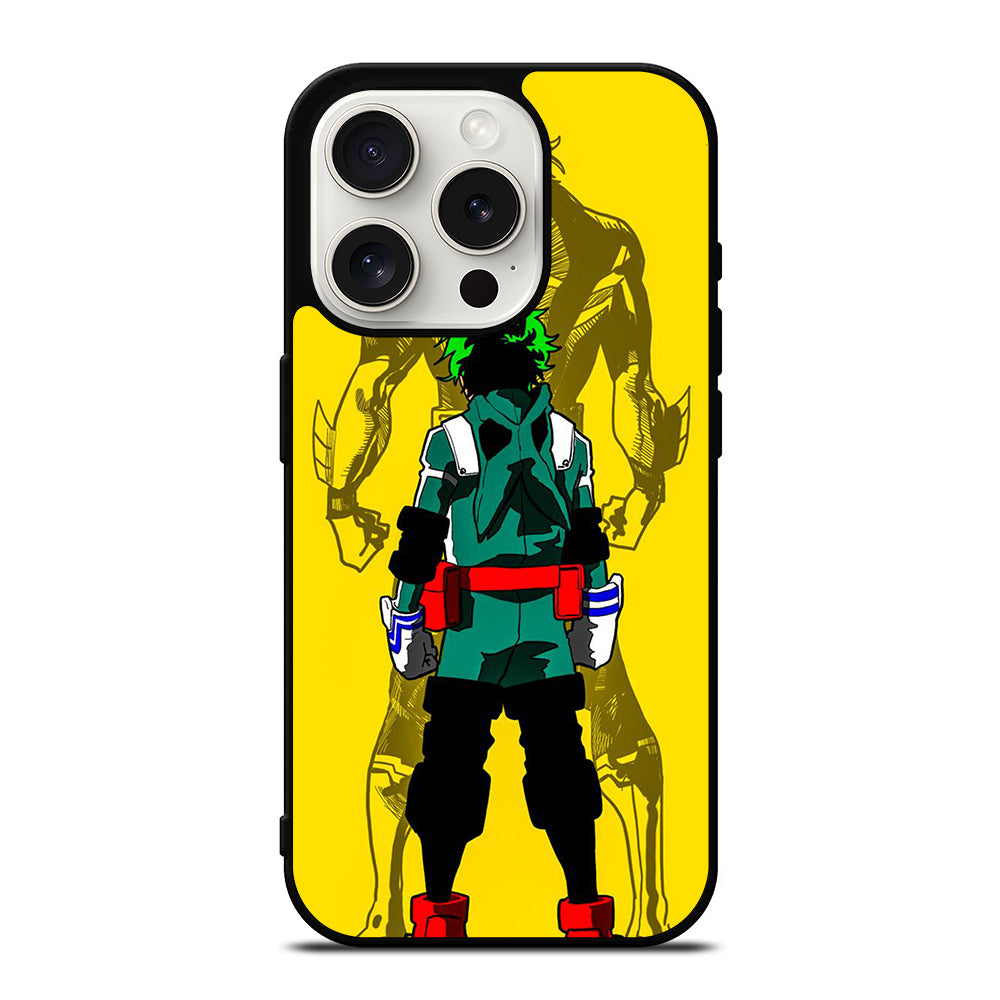 IZUKU MIDORIYA MY HERO ACADEMIA ANIME SERIES iPhone 15 Pro Case Cover