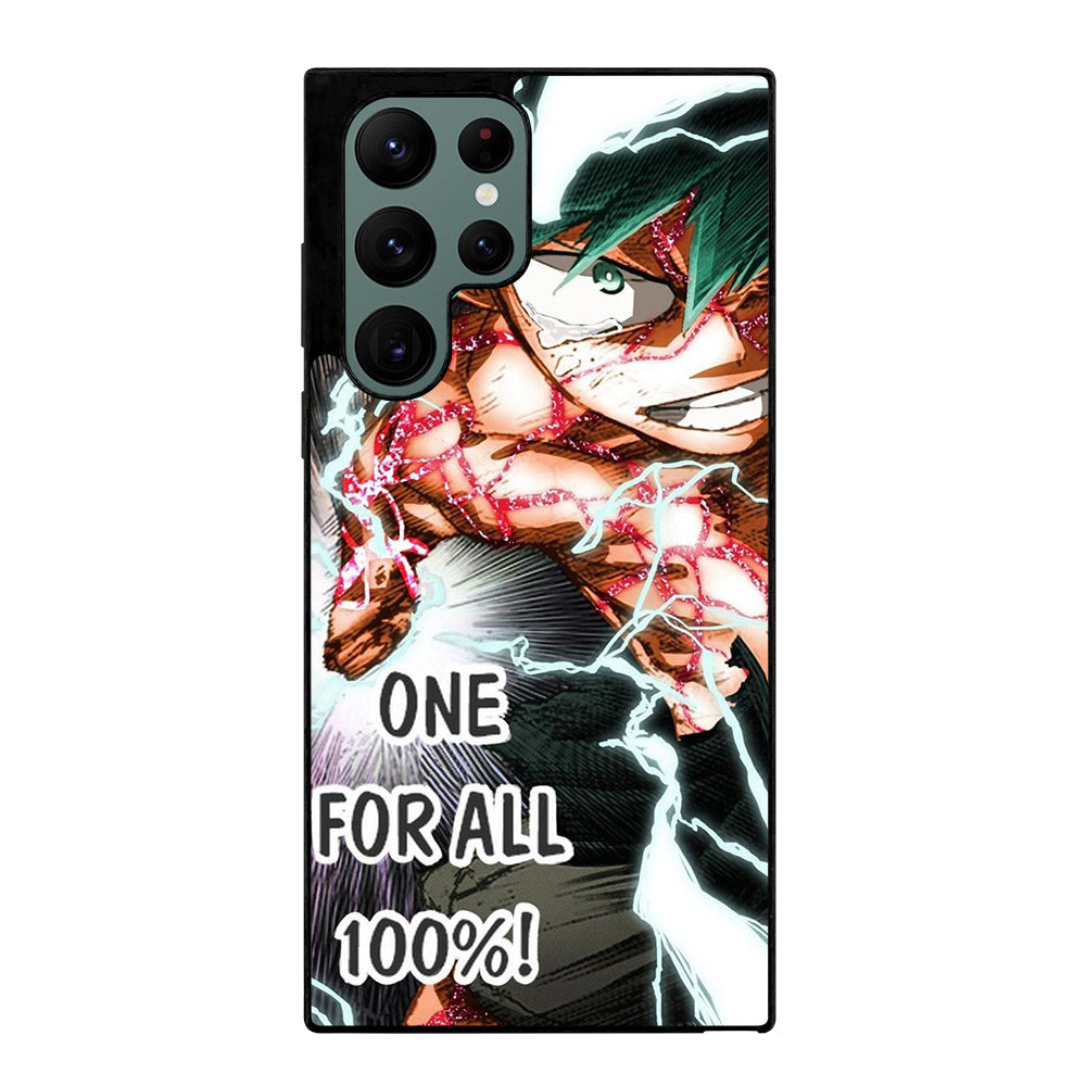 IZUKU MIDORIYA MY HERO ACADEMIA ONE FOR ALL Samsung Galaxy S22 Ultra Case Cover