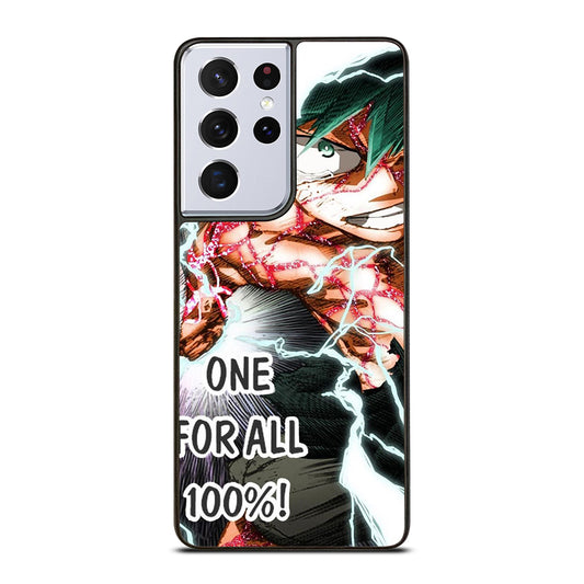 IZUKU MIDORIYA MY HERO ACADEMIA ONE FOR ALL Samsung Galaxy S21 Ultra Case Cover