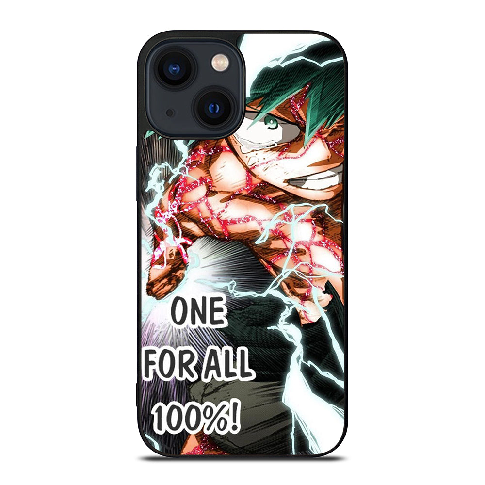 IZUKU MIDORIYA MY HERO ACADEMIA ONE FOR ALL iPhone 14 Plus Case Cover
