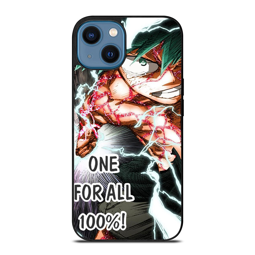 IZUKU MIDORIYA MY HERO ACADEMIA ONE FOR ALL iPhone 14 Case Cover